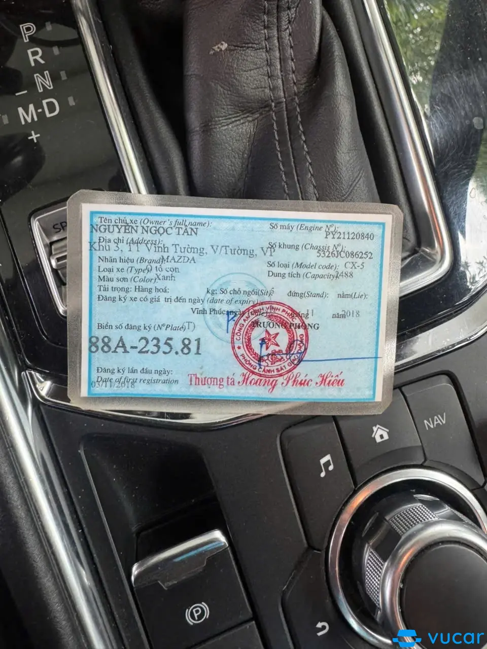 Mazda Cx5 2.5 2018 - Nội thất 2