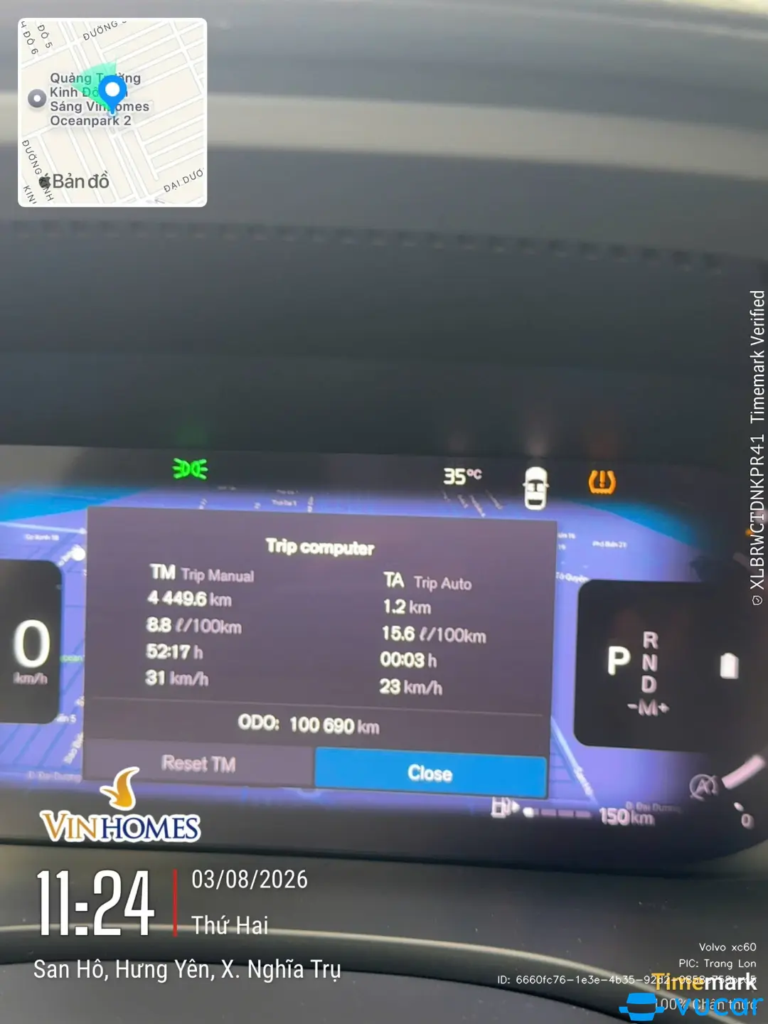 Volvo xc60 - Nội thất 1