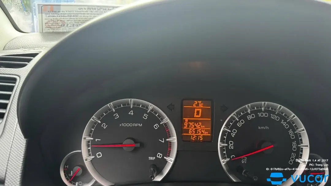 Suzuki Swift 1.4 AT 2017 - Nội thất 3