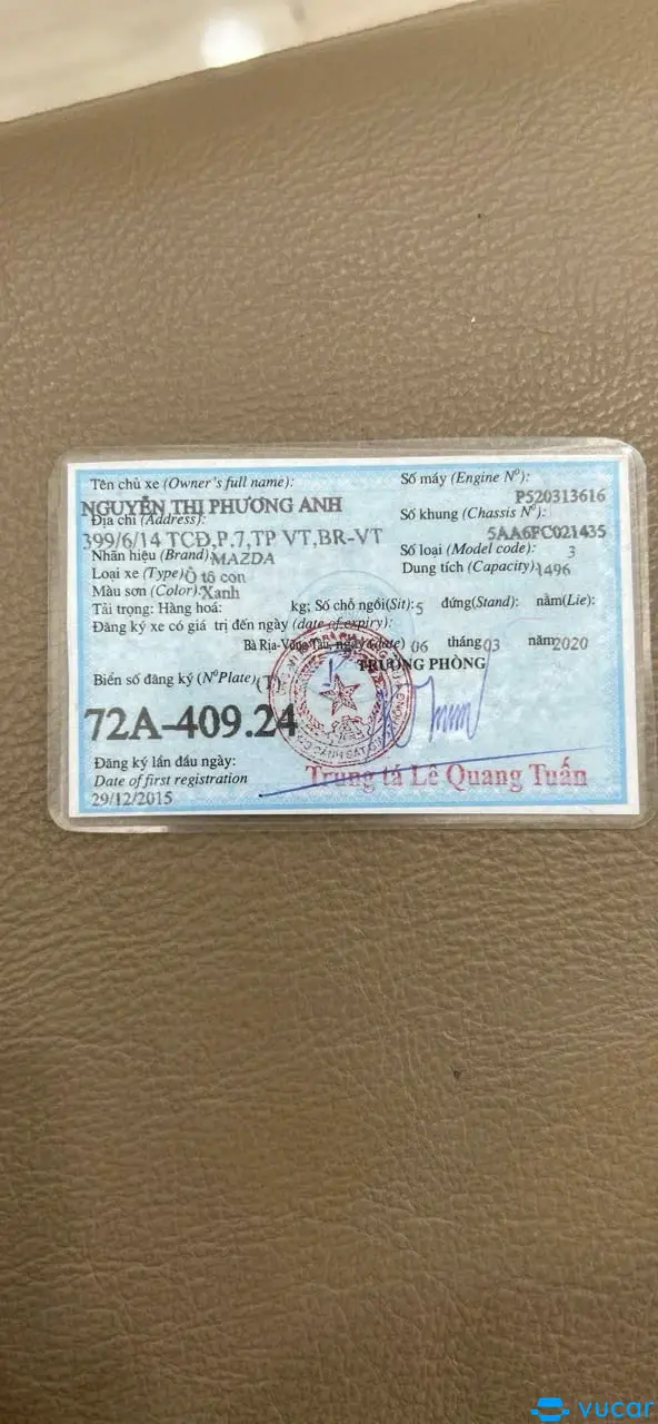 Mazda 3 1.5 AT 2015 - Nội thất 2