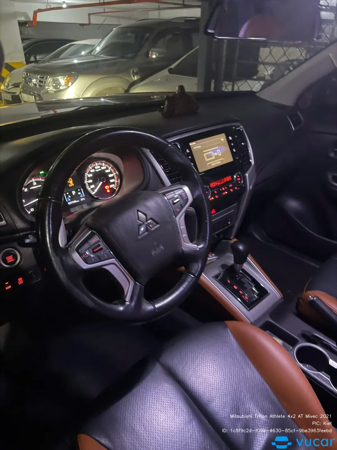 Mitsubishi Triton Athlete 4x2 AT Mivec 2021 - Nội thất 3