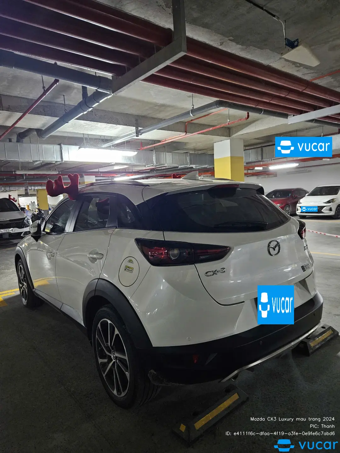 Ảnh xe Mazda CX3 Luxury màu trắng 2024 - ảnh 5
