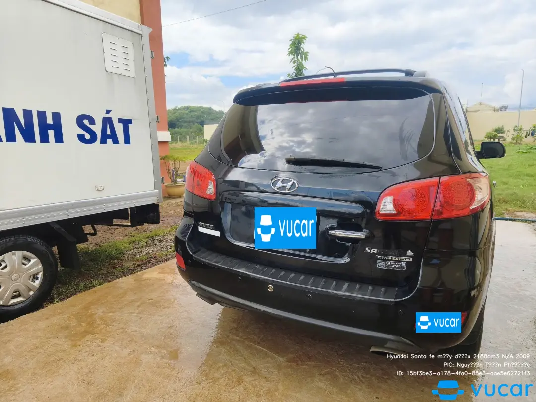 Ảnh xe Hyundai Santa fe máy dầu 2188cm3 N/A 2009 - ảnh 3