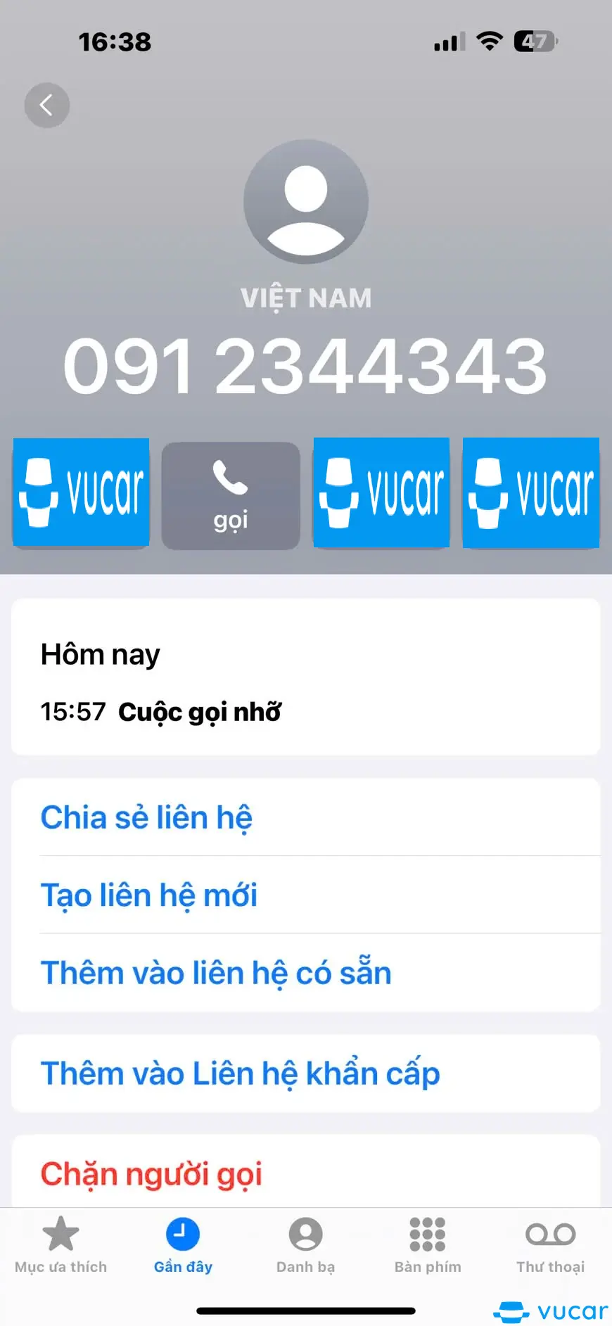 VinFast Fadil - màu đỏ  2020 - Nội thất 4