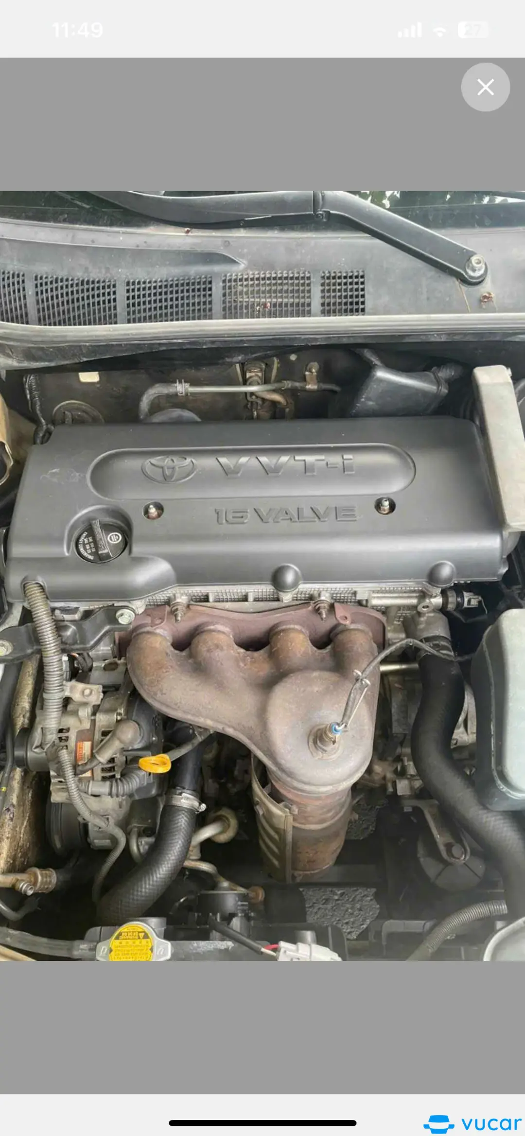 Toyota Camry LE 2.4 2008 - Khoang động cơ 2