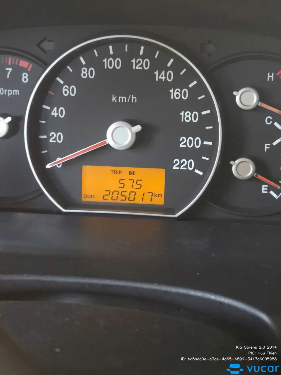 Kia Carens 2.0 2014 - Nội thất 1