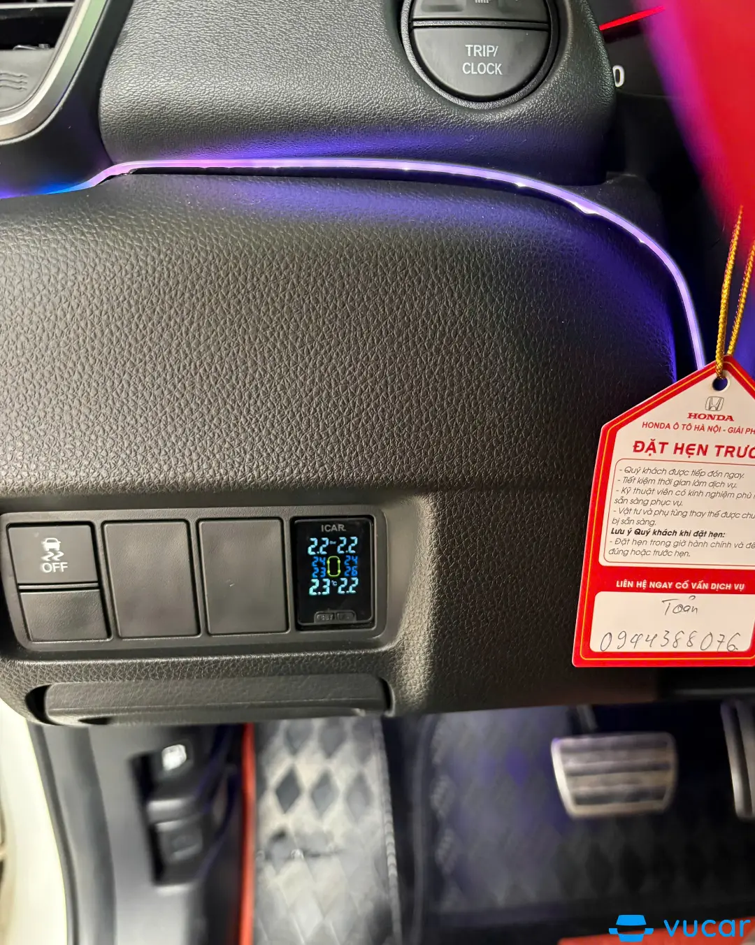 Honda City RS 1.5 AT 2022 - Nội thất 1