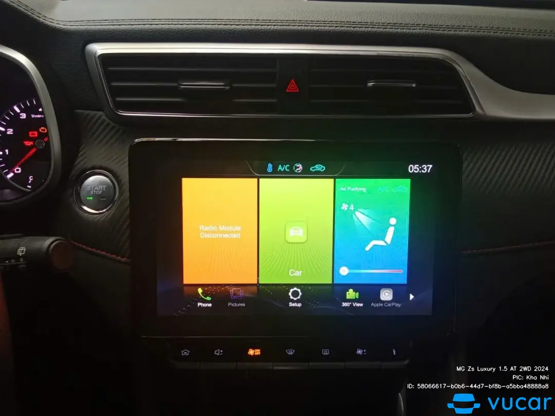 MG Zs Luxury 1.5 AT 2WD 2024 - Nội thất 4