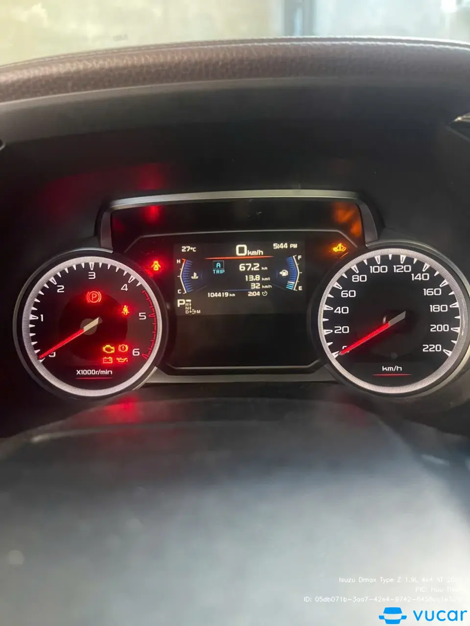 Isuzu Dmax Type Z 1.9L 4x4 AT 2021 - Nội thất 1
