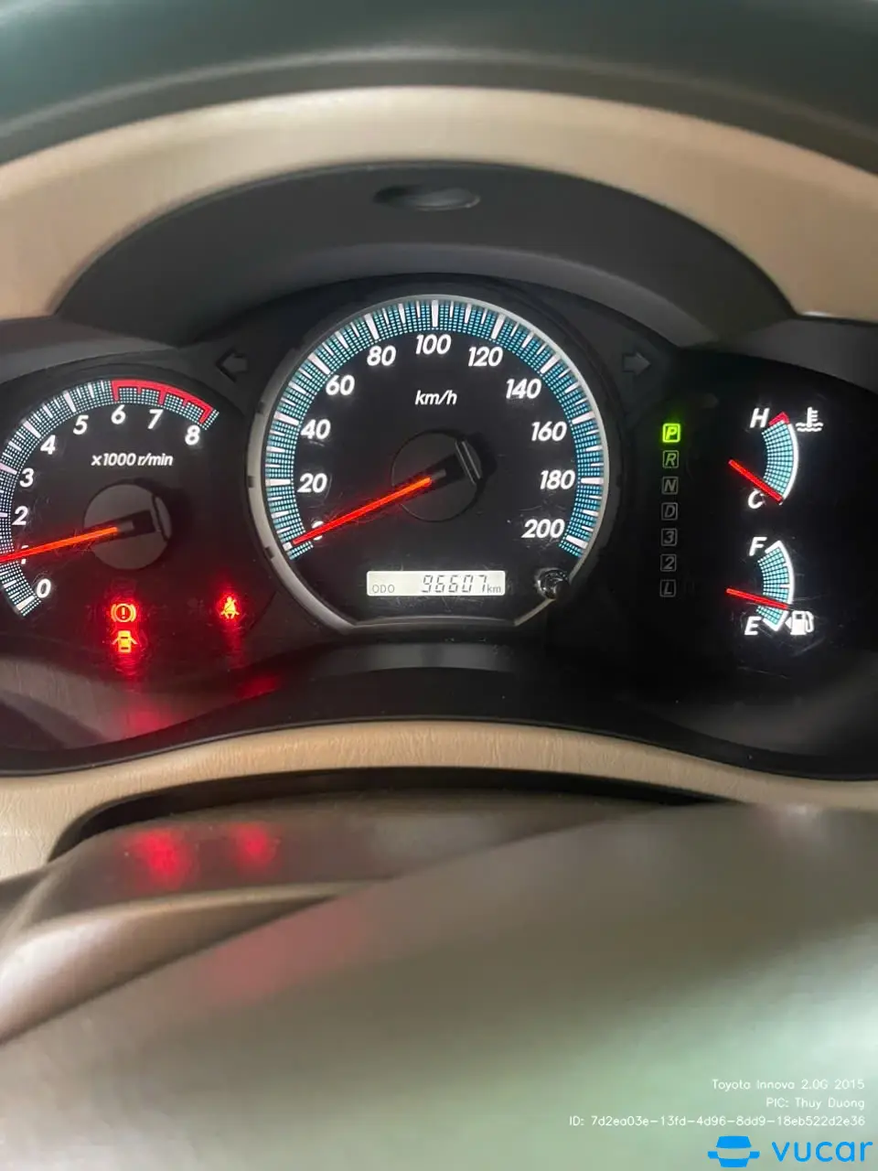 Toyota Innova 2.0G 2015 - Nội thất 1