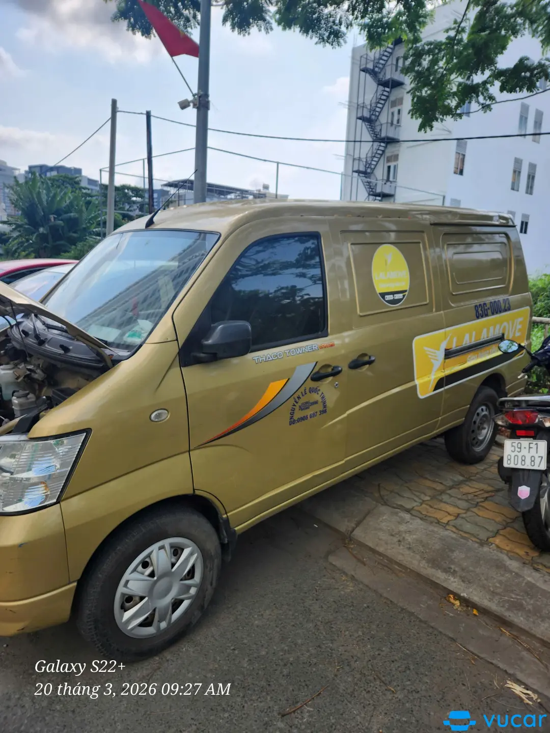 Thaco Van 2S 945kg 2021 - Ngoại thất 4
