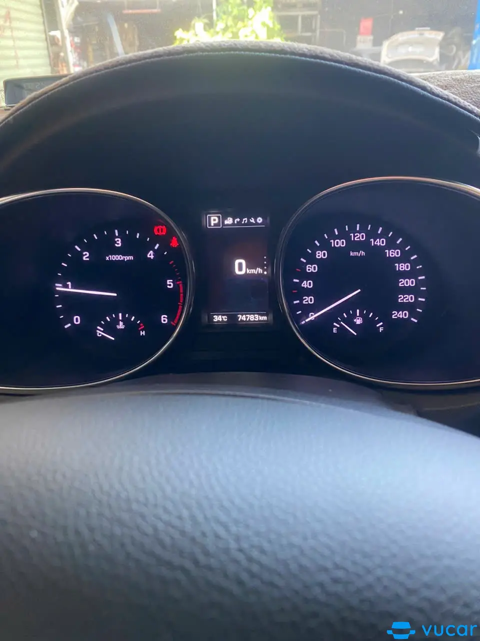 Hyundai Santafe 2.2L 4WD 2017 - Nội thất 8