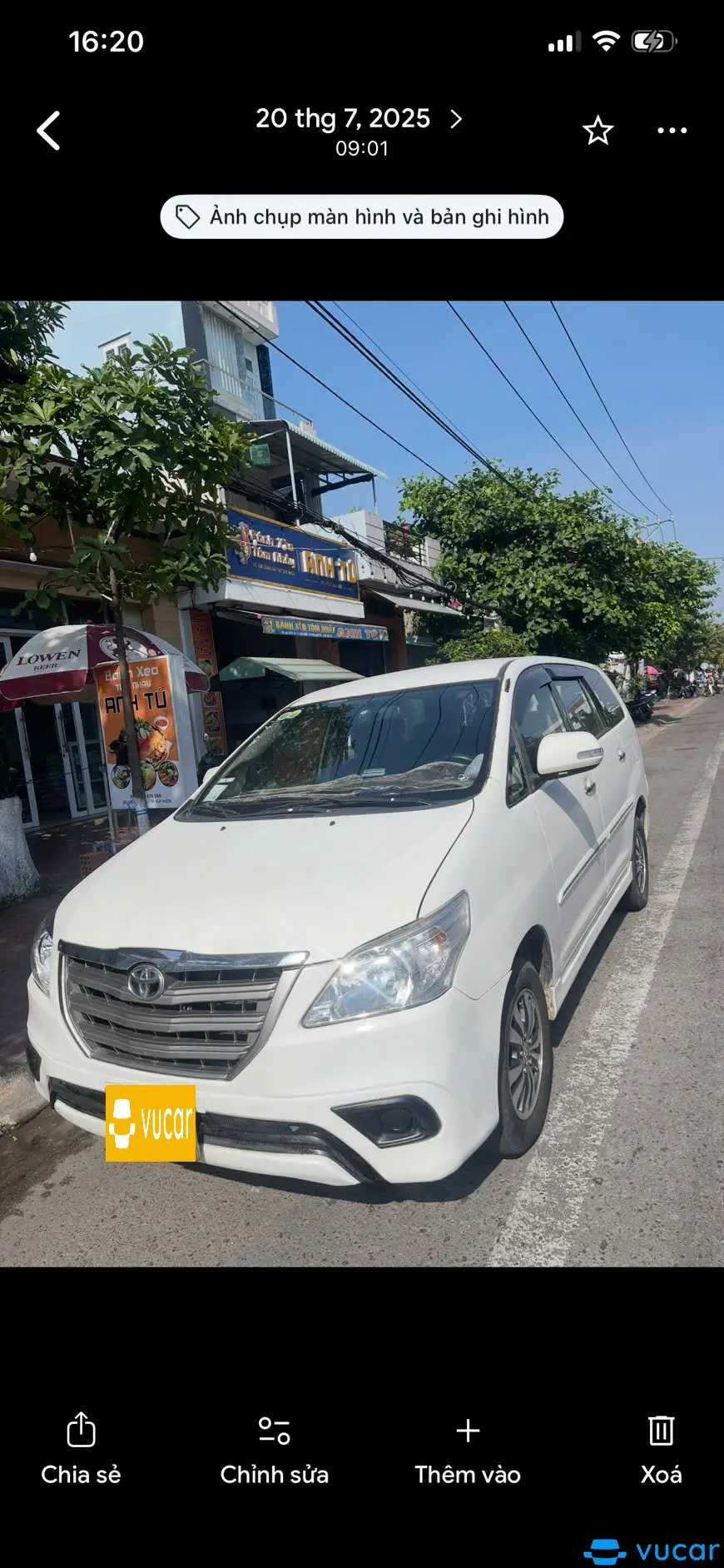 Ảnh xe Toyota Innova 2.0E 2015