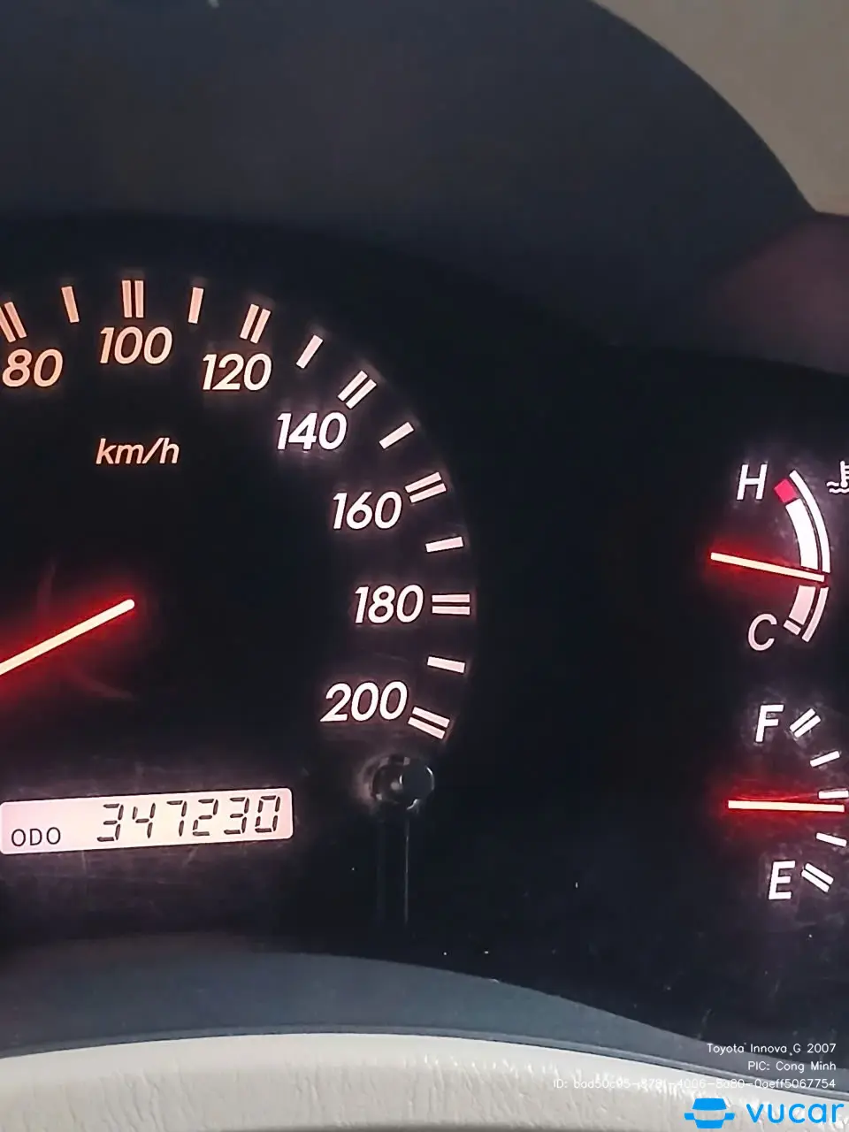 Toyota Innova G 2007 - Nội thất 8