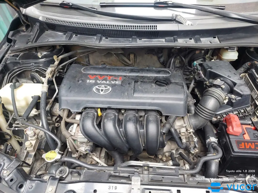 Toyota Atils 1.8 . 2009 - Khoang động cơ 1