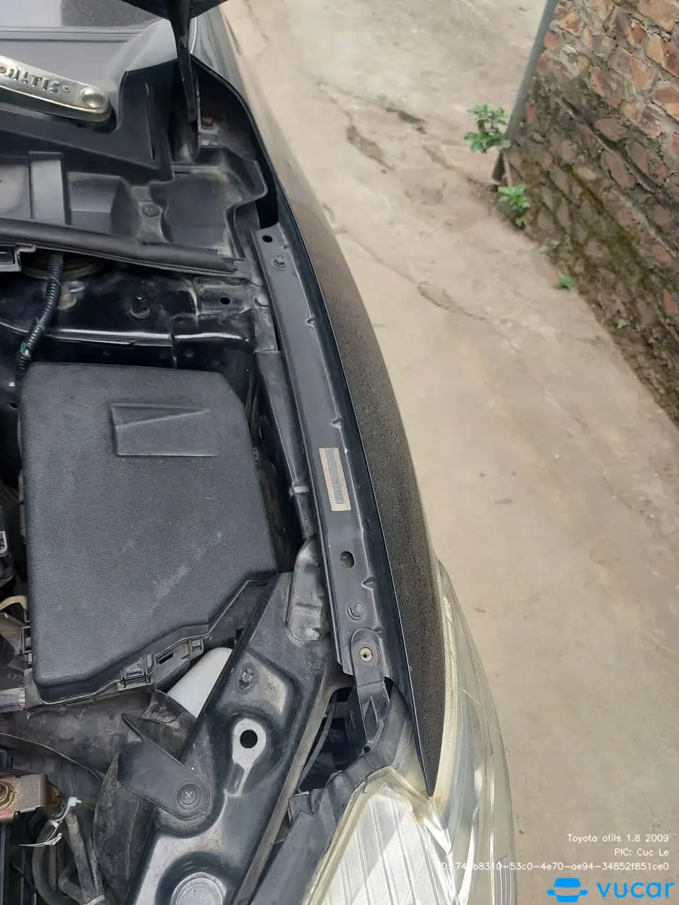 Toyota Atils 1.8 . 2009 - Khoang động cơ 2