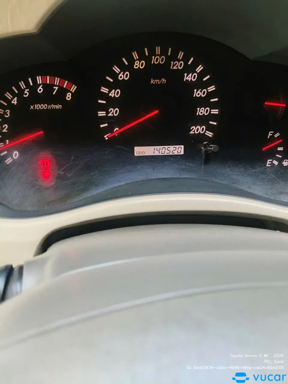Toyota Innova G Mt . 2006 - Nội thất 3