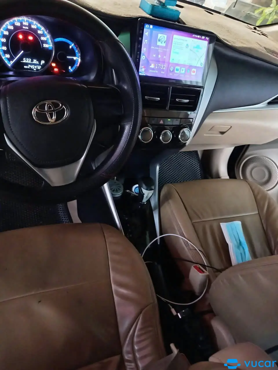 Toyota Vios 1.5E CVT 2019 - Nội thất 3
