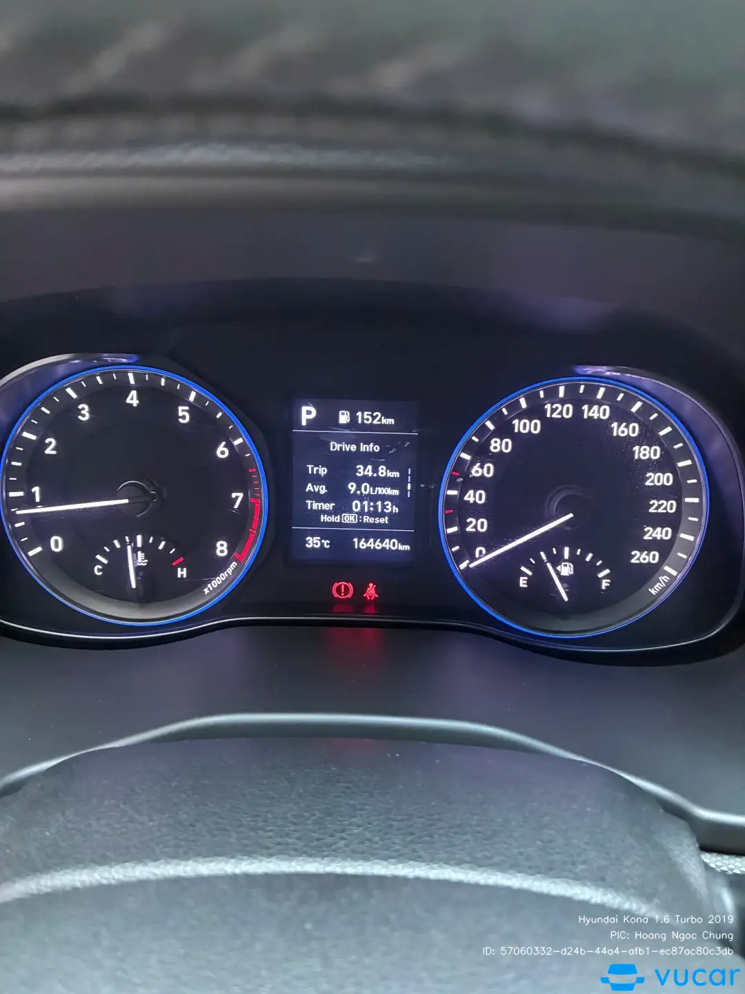 Hyundai Kona 1.6 Turbo 2019 - Nội thất 1