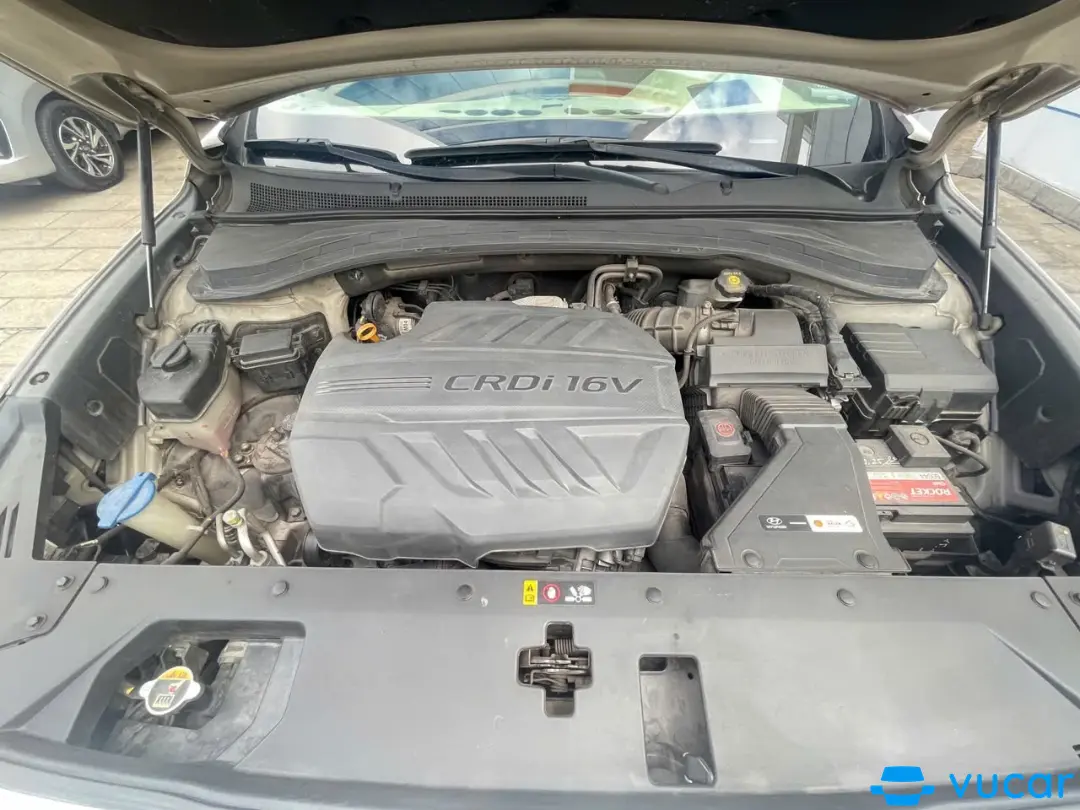 Hyundai Santafe 2.2D Premium 2019 - Khoang động cơ 1