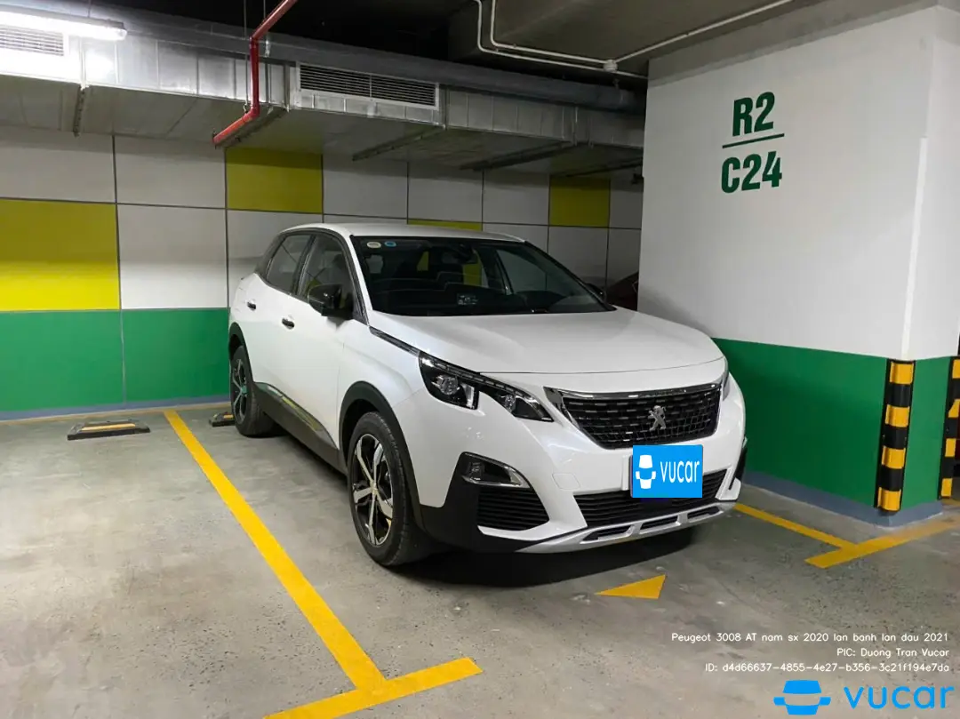 Ảnh xe Peugeot 3008 AT năm sx 2020 lăn bánh lần đầu 2021 - ảnh 6