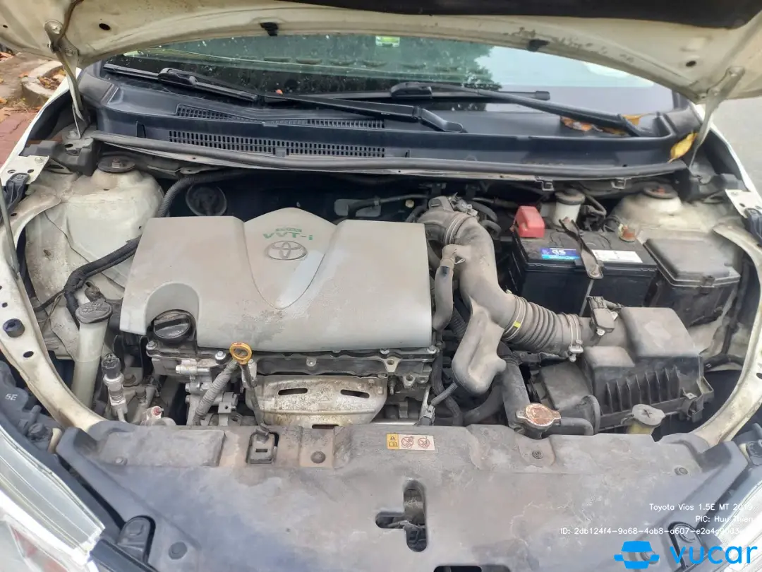 Toyota Vios 1.5E MT 2019 - Khoang động cơ 1