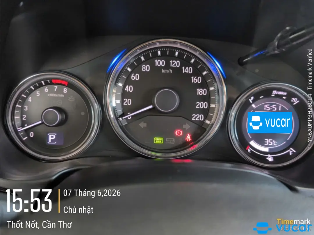 Honda City CVT 2019 - Nội thất 7
