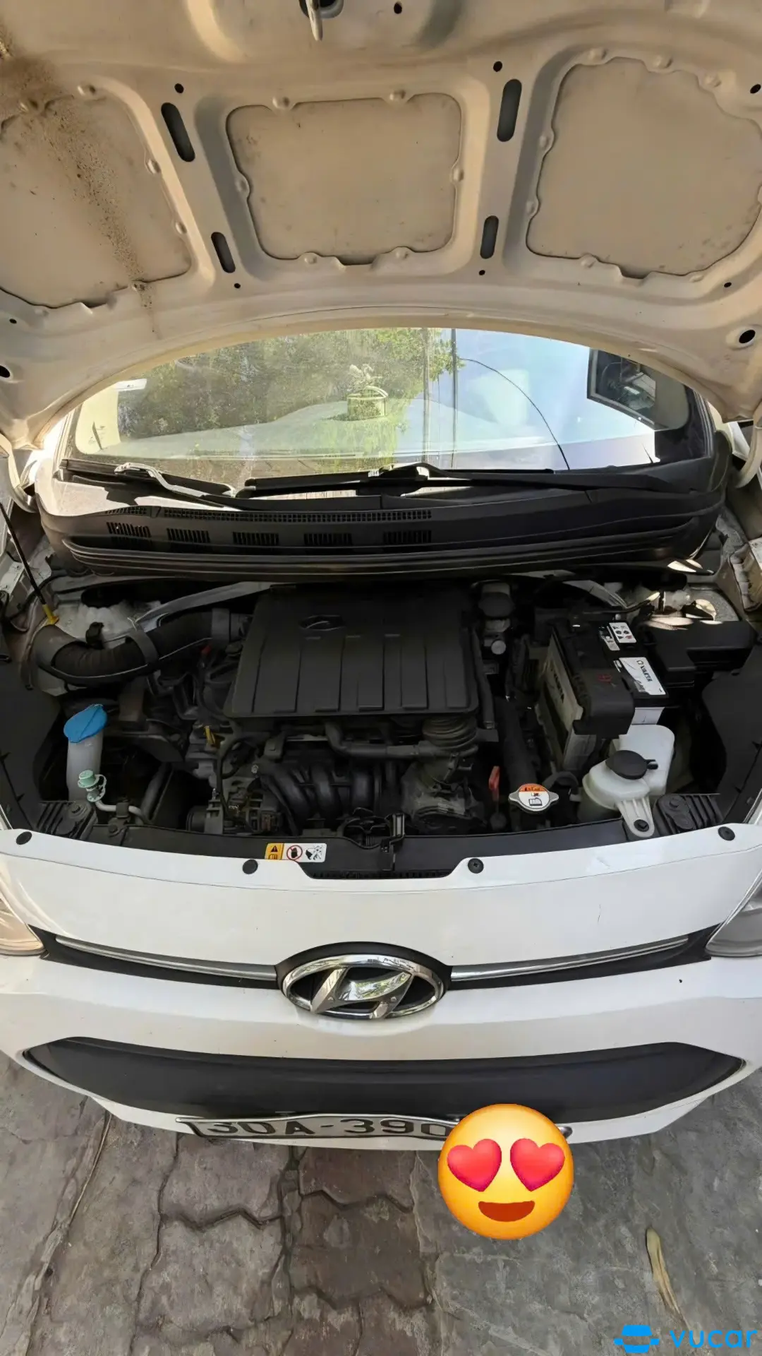 Hyundai I10 Grand 1.0 AT 2014 - Khoang động cơ 1