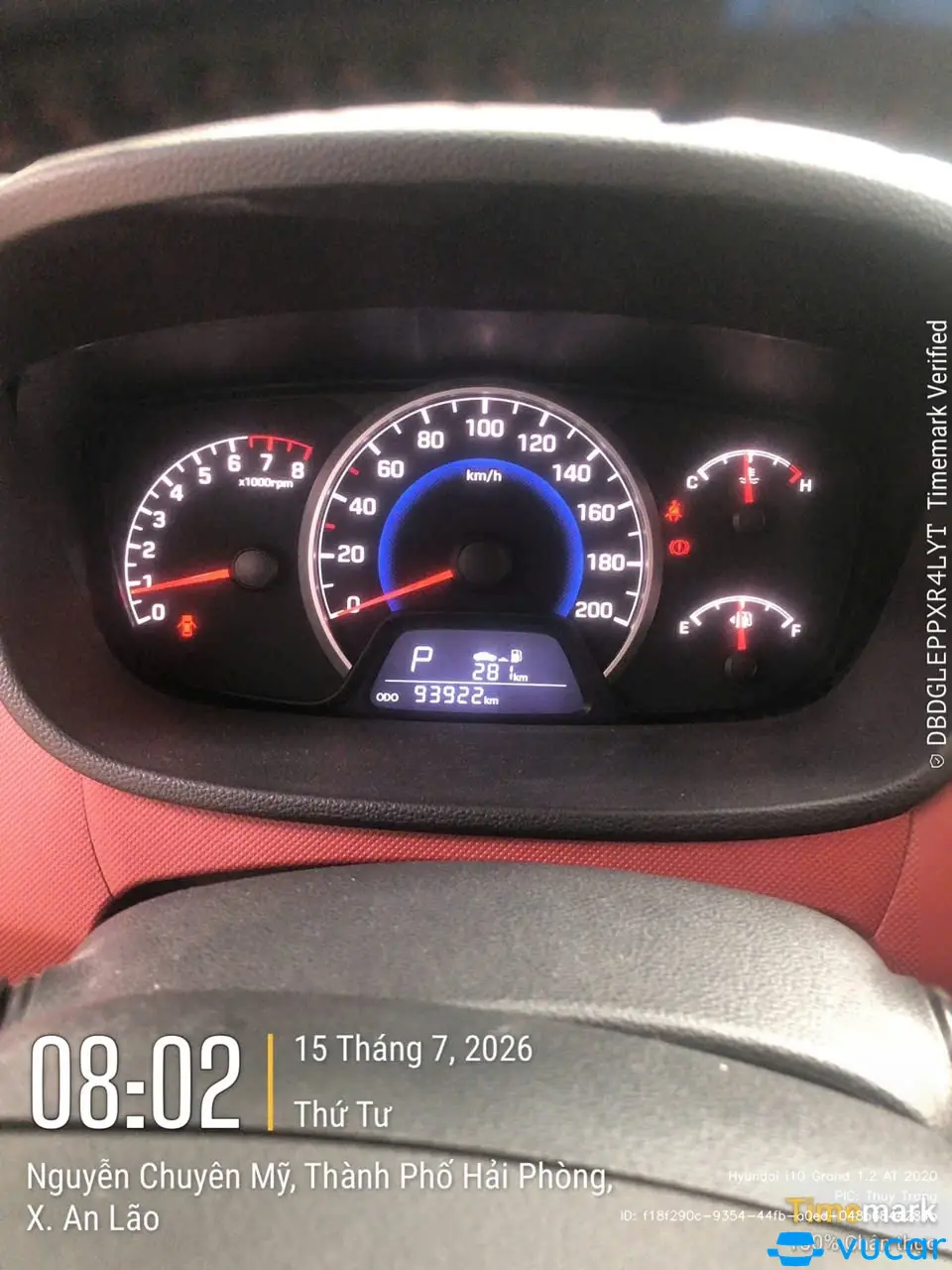 Hyundai i10 Grand 1.2 AT 2020 - Nội thất 2