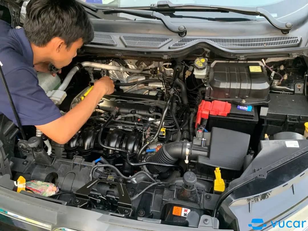 Ford Ecosport Titanium 1.5L AT 2016 - Khoang động cơ 3