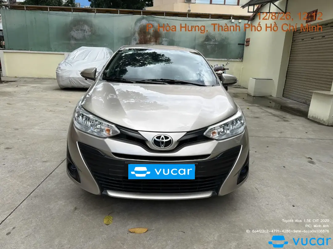 Ảnh xe Toyota Vios 1.5E CVT 2020 - ảnh 1