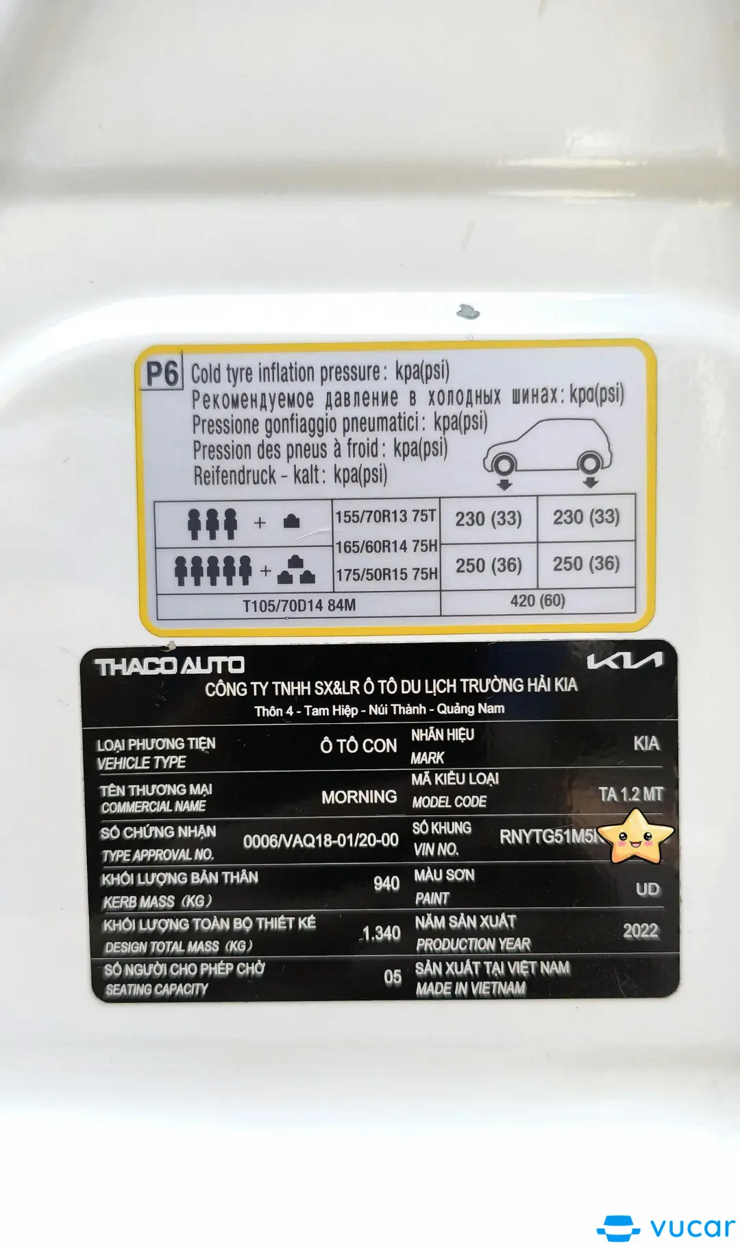 Kia Morning 1.25 MT 2022 - Nội thất 7