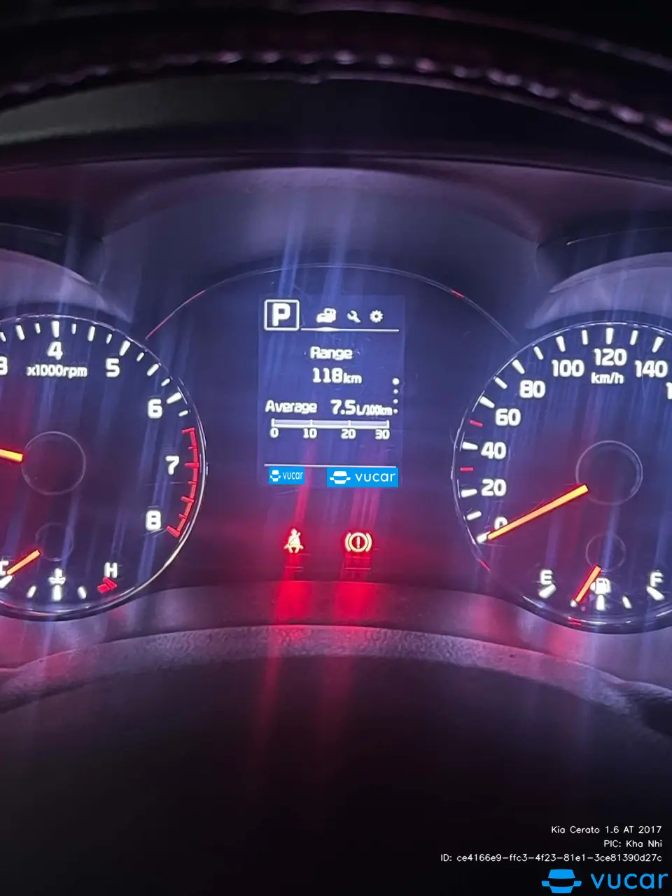 Kia Cerato 1.6 AT 2017 - Nội thất 1