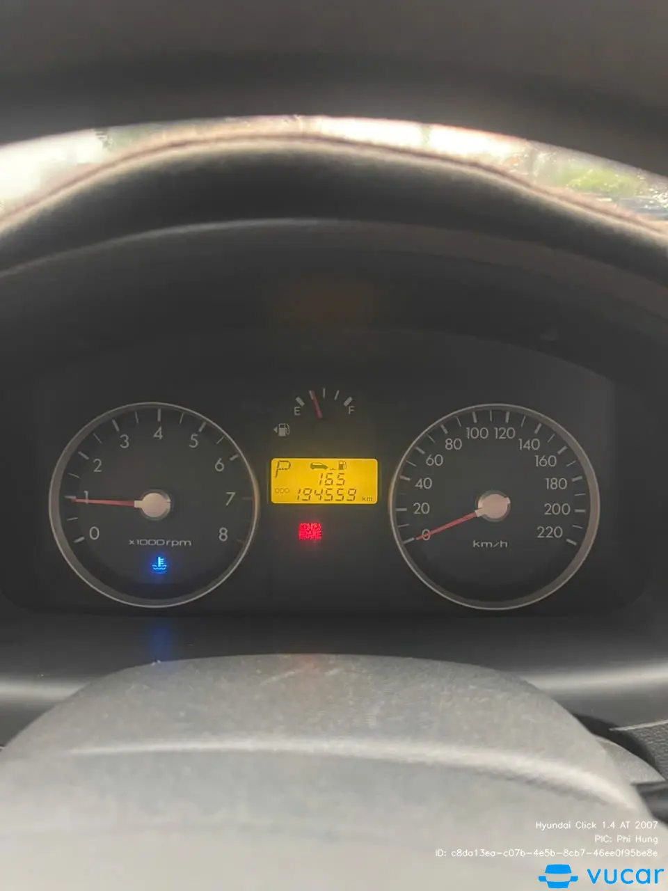 Hyundai Click 1.4 AT 2007 - Nội thất 3