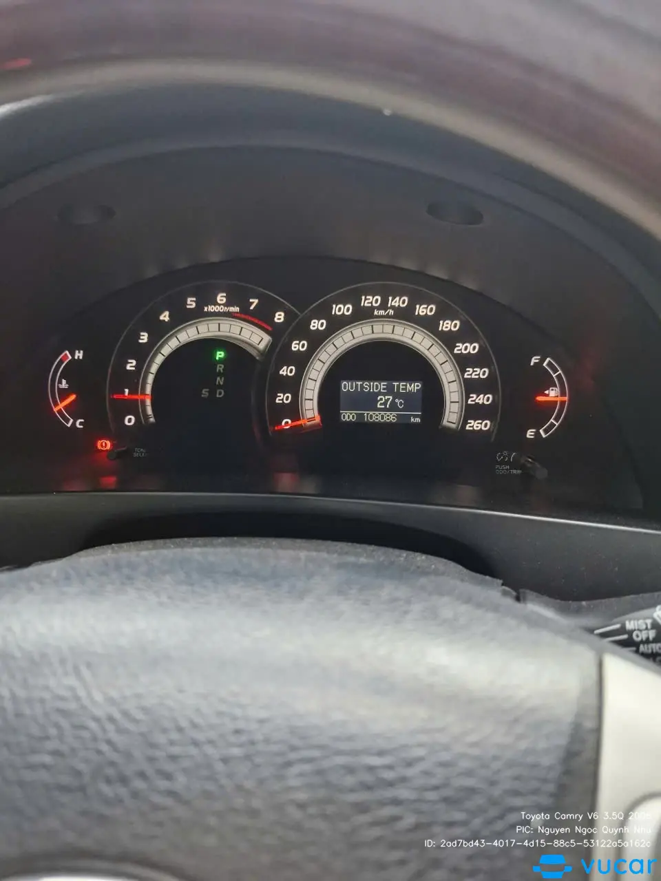 Toyota Camry V6 3.5Q 2006 - Nội thất 4