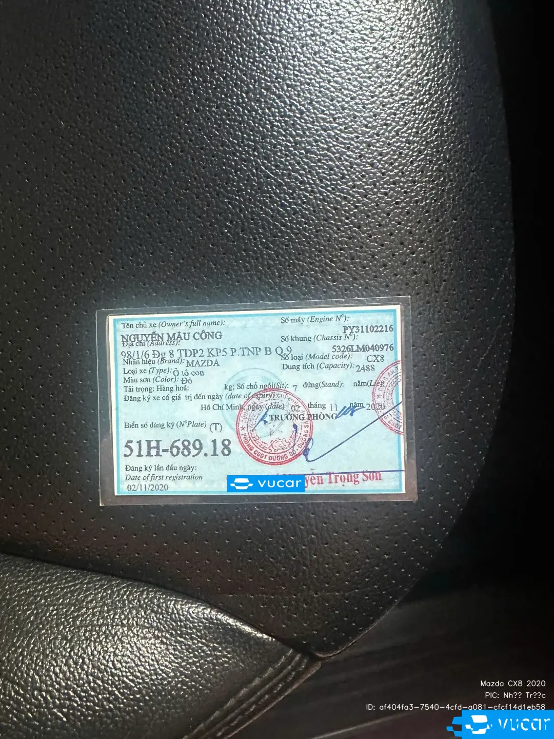 Mazda CX8 2020 - Nội thất 2