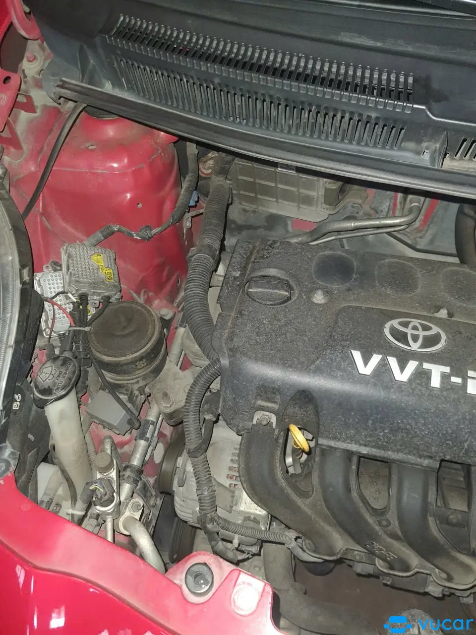 Toyota Yaris 1.3 AT 2009 - Khoang động cơ 1