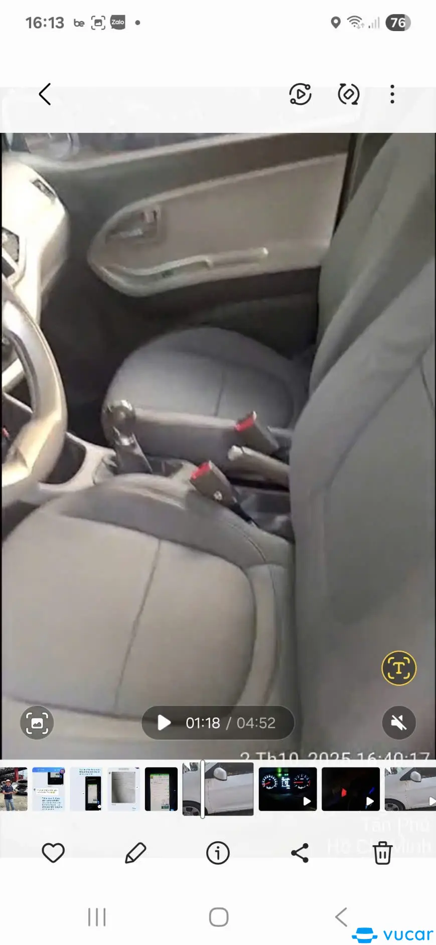 Kia Morning MT 2019 - Nội thất 1