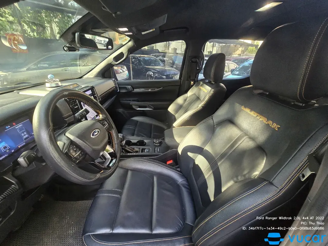Ford Ranger Wildtrak 2.0L 4x4 AT 2022 - Nội thất 3