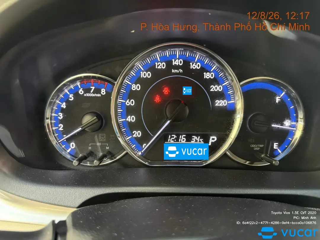 Toyota Vios 1.5E CVT 2020 - Nội thất 3