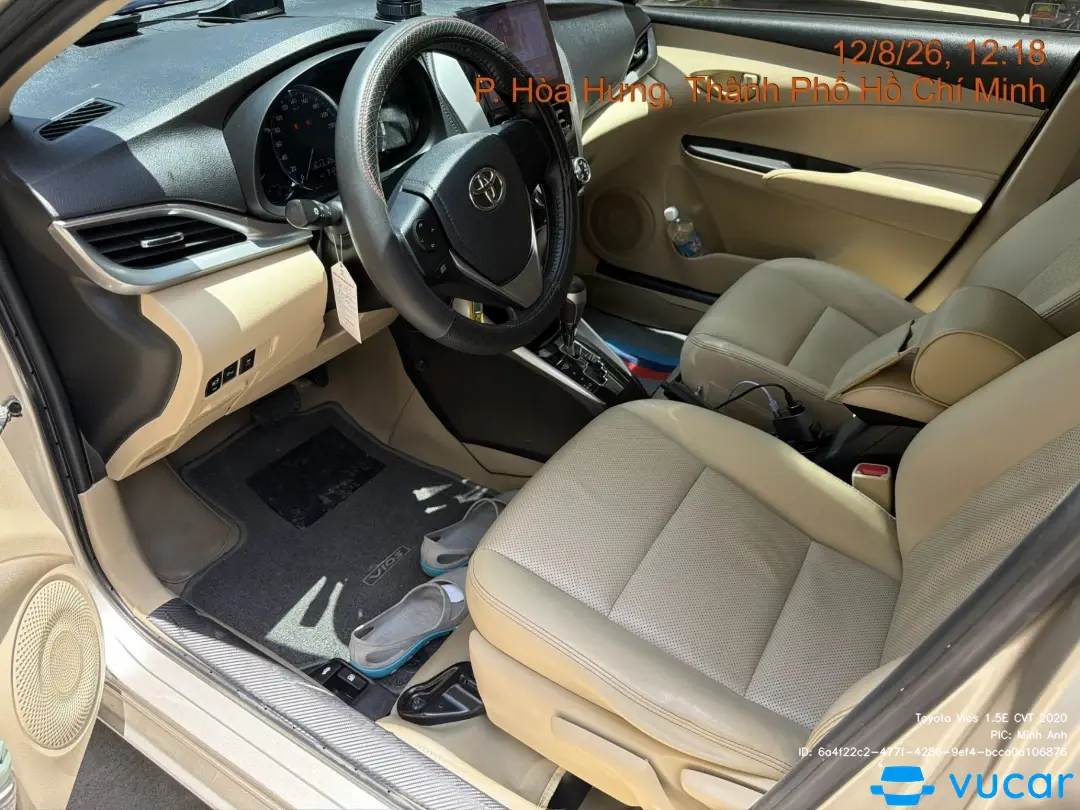 Toyota Vios 1.5E CVT 2020 - Nội thất 7
