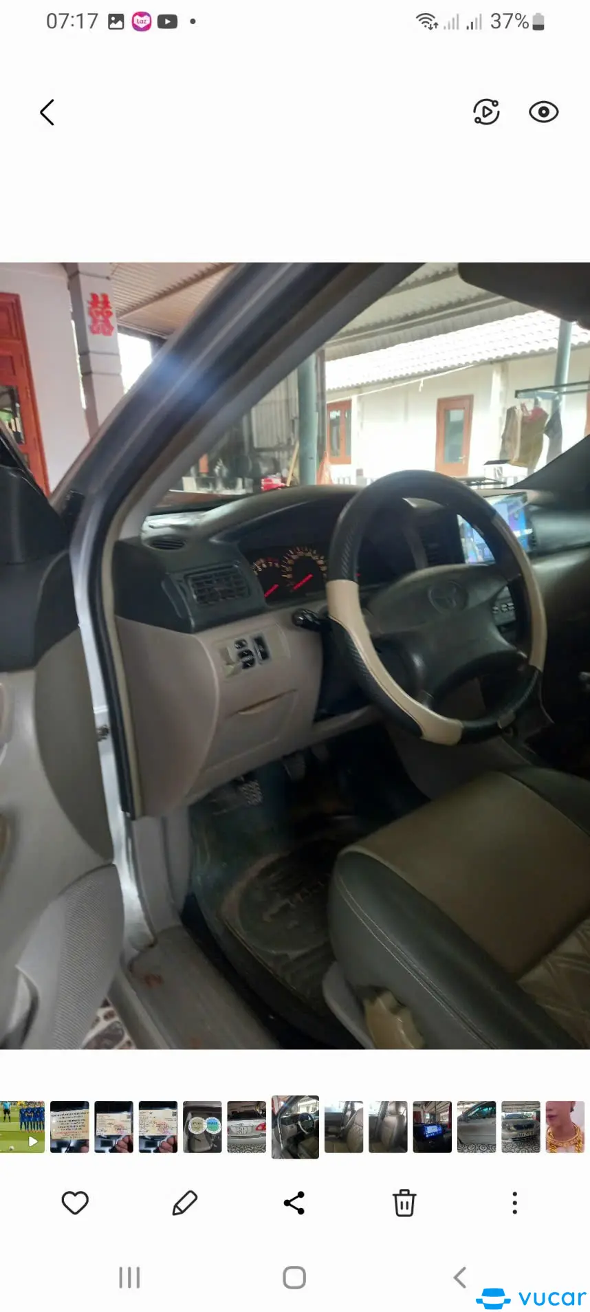 Toyota corolla atis 2001 - Nội thất 1