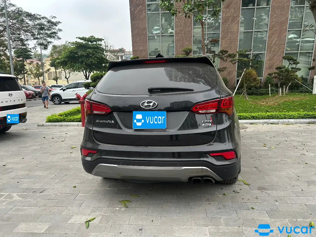 Ảnh xe Huyndai Santafe full dầu 2016