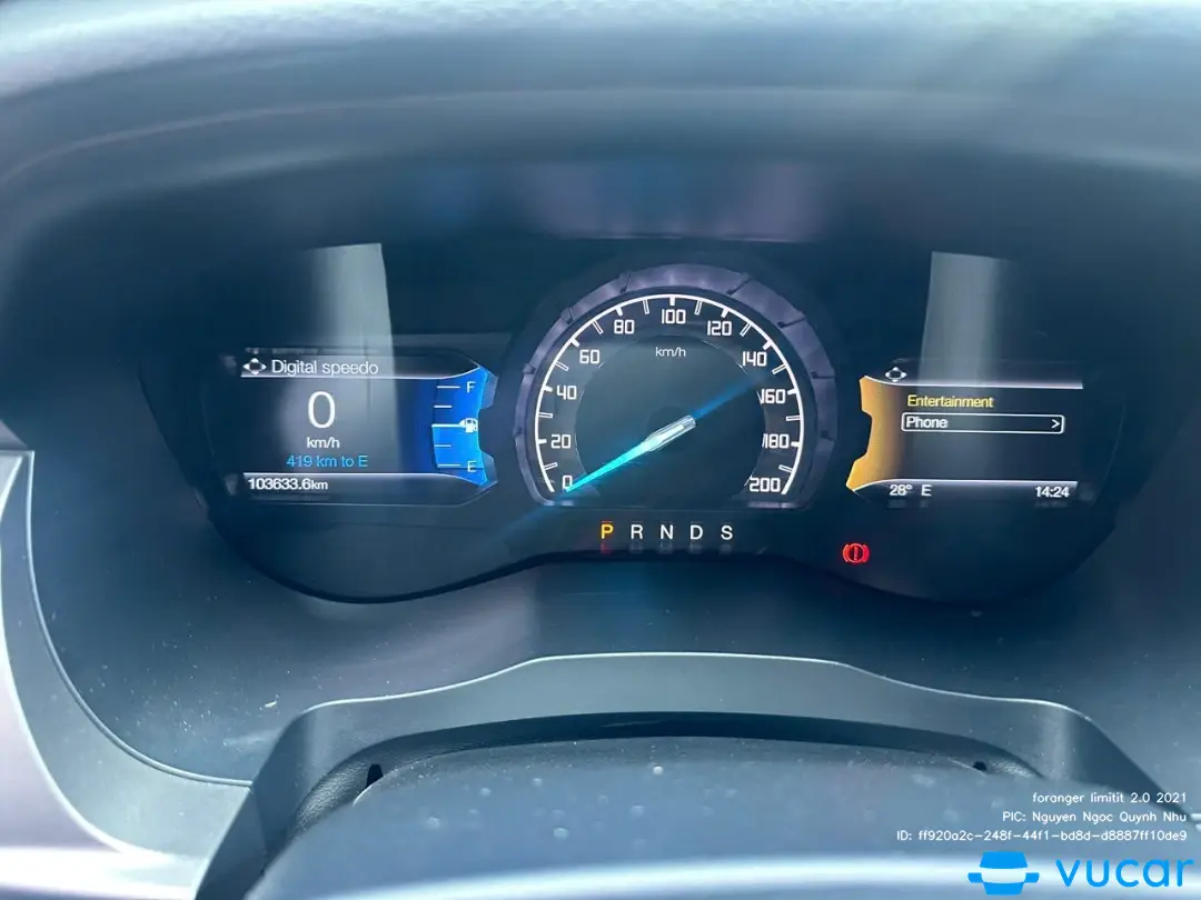 Ford Ranger Limited 2.0L 4x4 AT 2021 - Nội thất 1