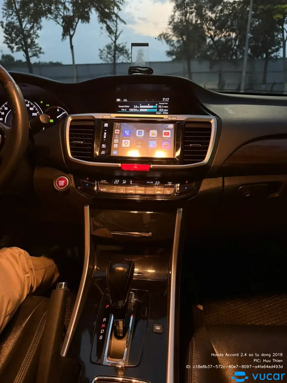 Honda Accord 2.4 số tự động 2018 - Nội thất 3