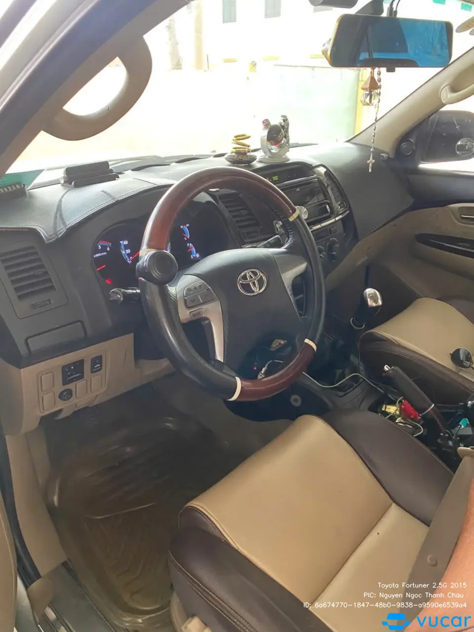 Toyota Fortuner 2.5G 2015 - Nội thất 2