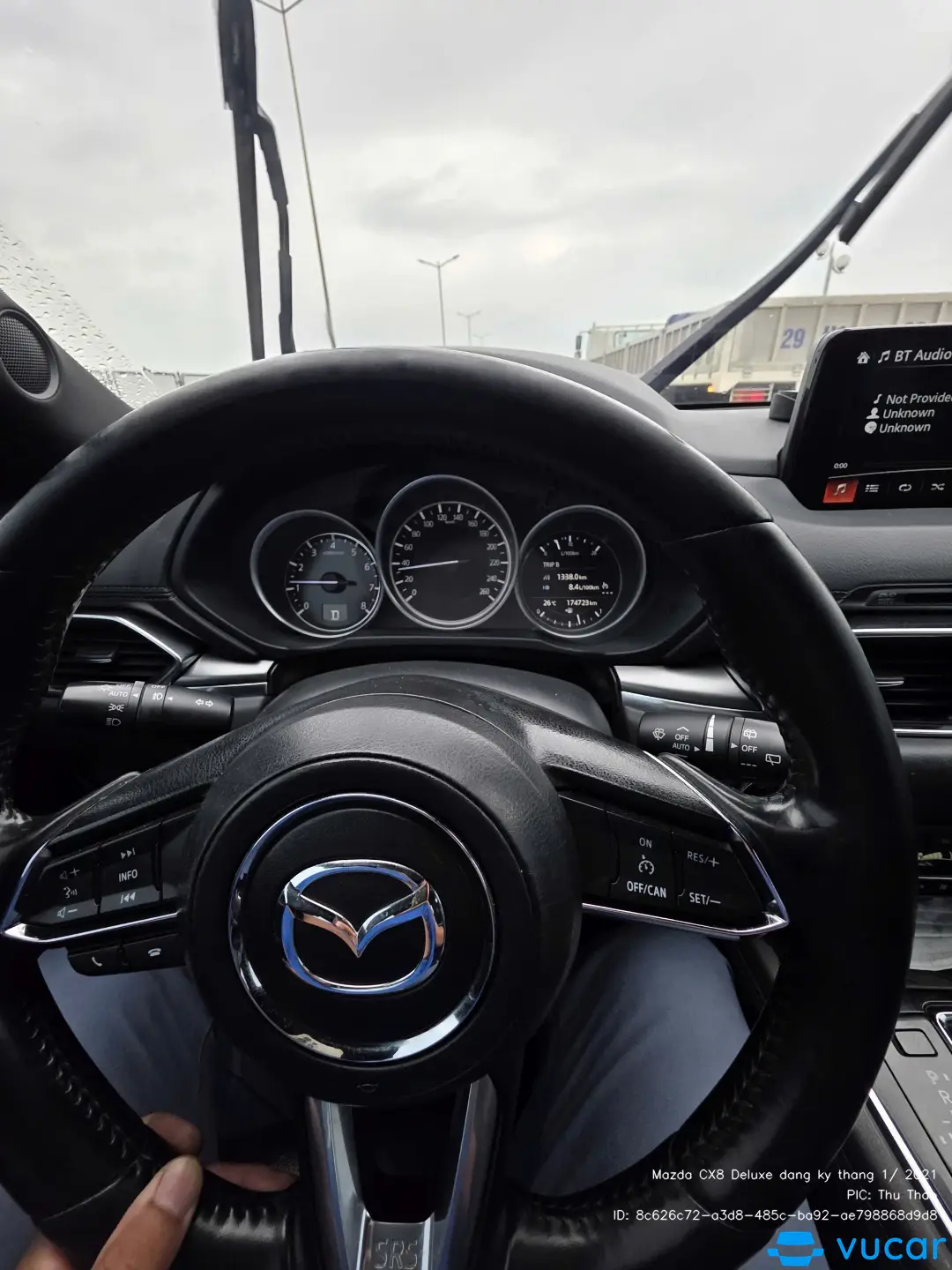 Ảnh xe Mazda CX8 Deluxe đăng ký tháng 1/ 2021 - ảnh 5