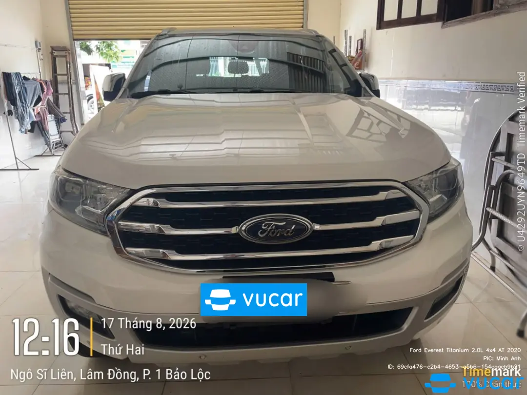 Ảnh xe Ford Everest Titanium 2.0L 4x4 AT 2020 - ảnh 1