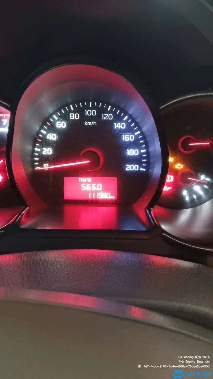 Kia Moning . 2016 - Nội thất 3