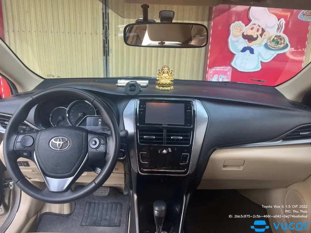 Toyota Vios G 1.5 CVT 2022 - Nội thất 3